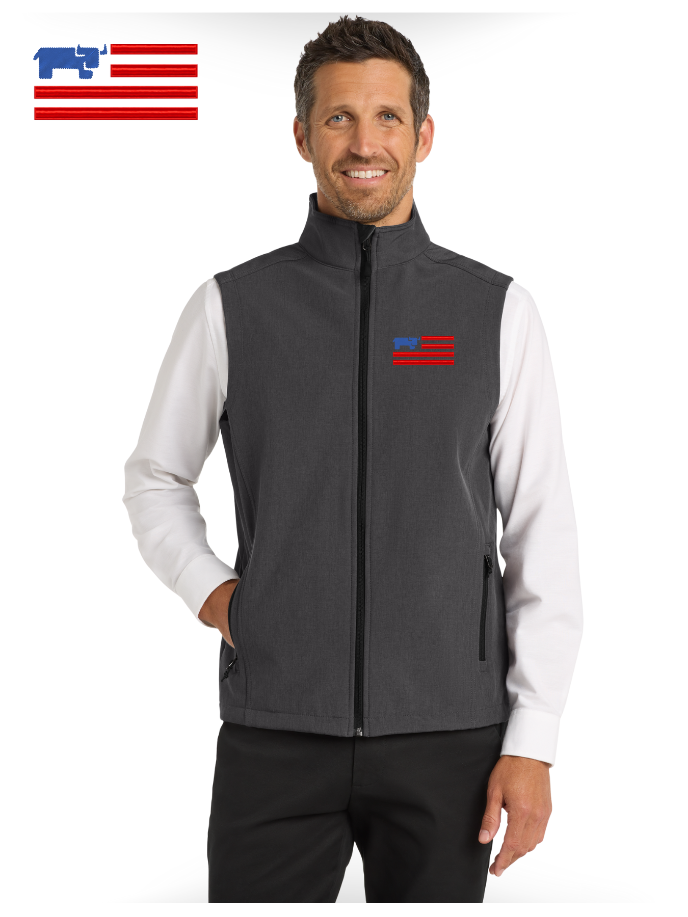 BATTLESHIP - GREY- VEST - Port Authority - J325