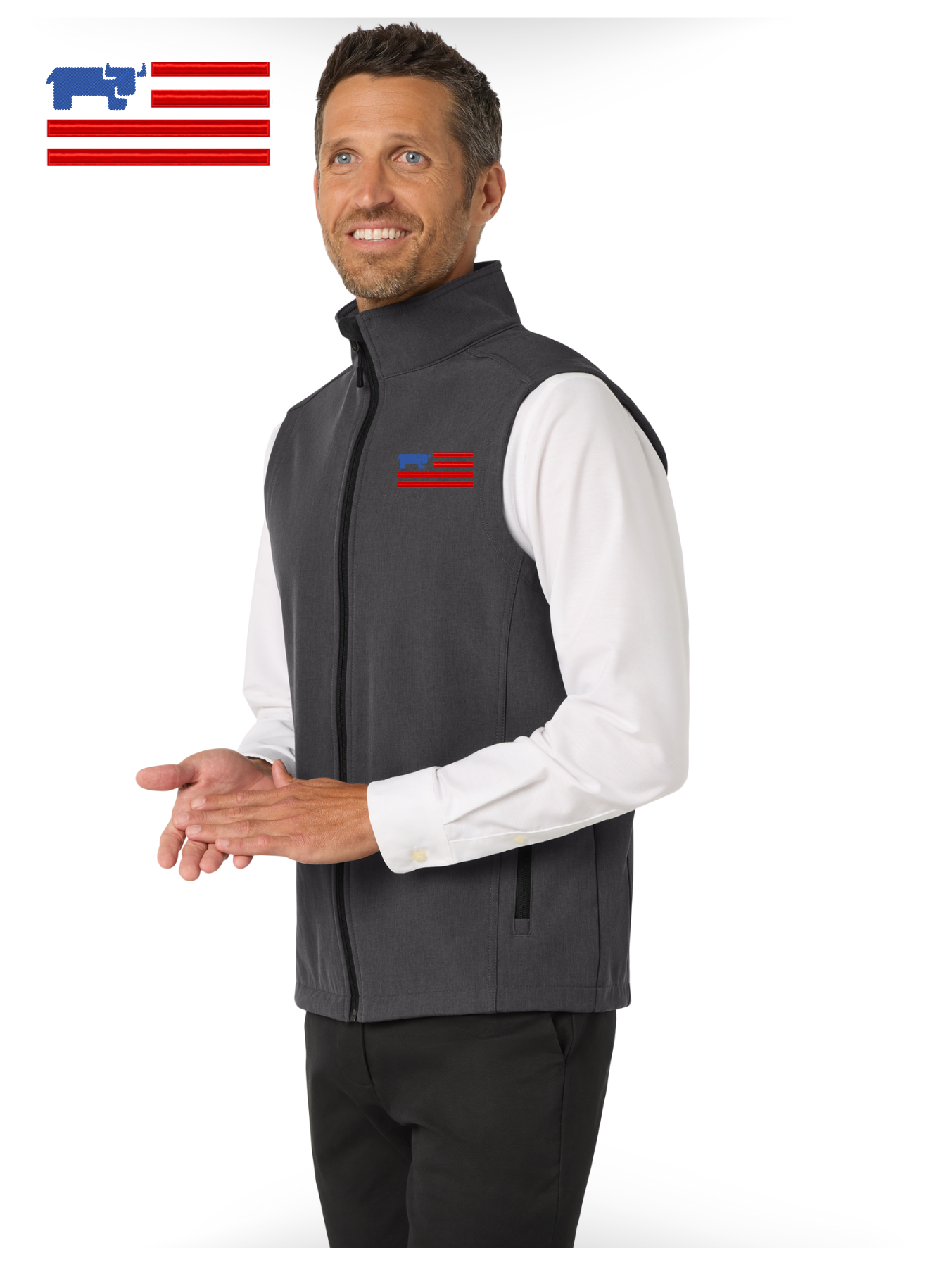 BATTLESHIP - GREY- VEST - Port Authority - J325