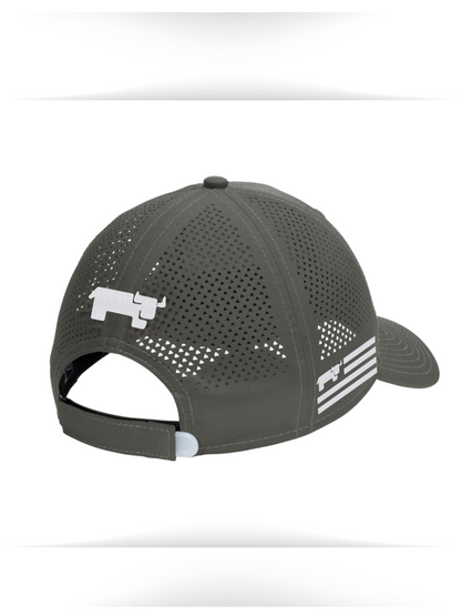 Graphite - New Era Perforated Performance Cap - NE406